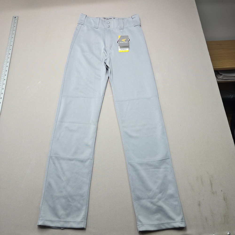 Easton Baseball Pants Mako Athletic Reinforced Knee Grey Youth Small A167100